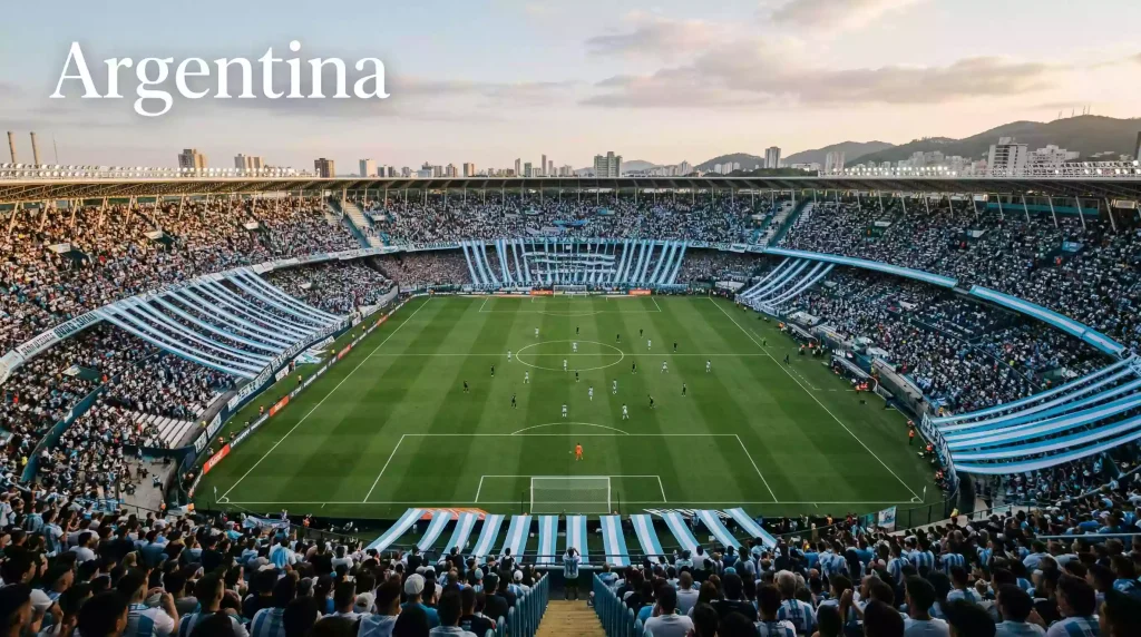Argentina national football team as defending FIFA World Cup champions heading into 2026 tournament