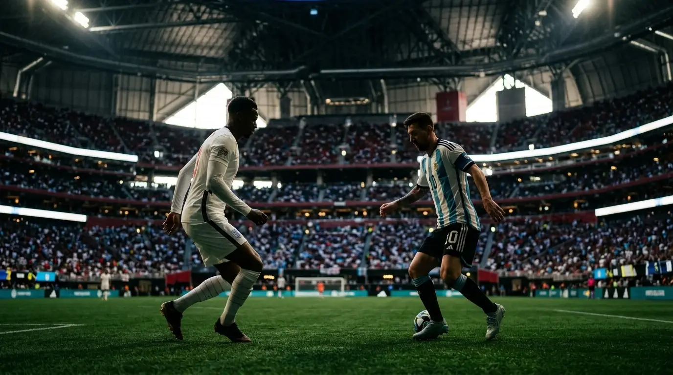 England and Argentina semi-final at Mercedes-Benz Stadium, Atlanta