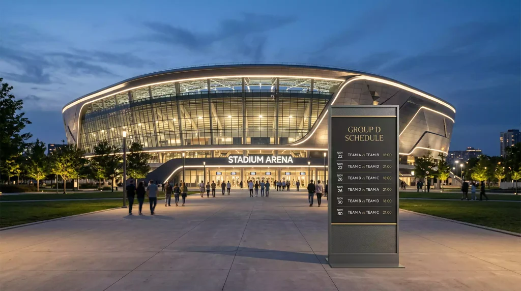 World Cup 2026 Group D featuring USA, Australia, Paraguay and Türkiye with match schedule