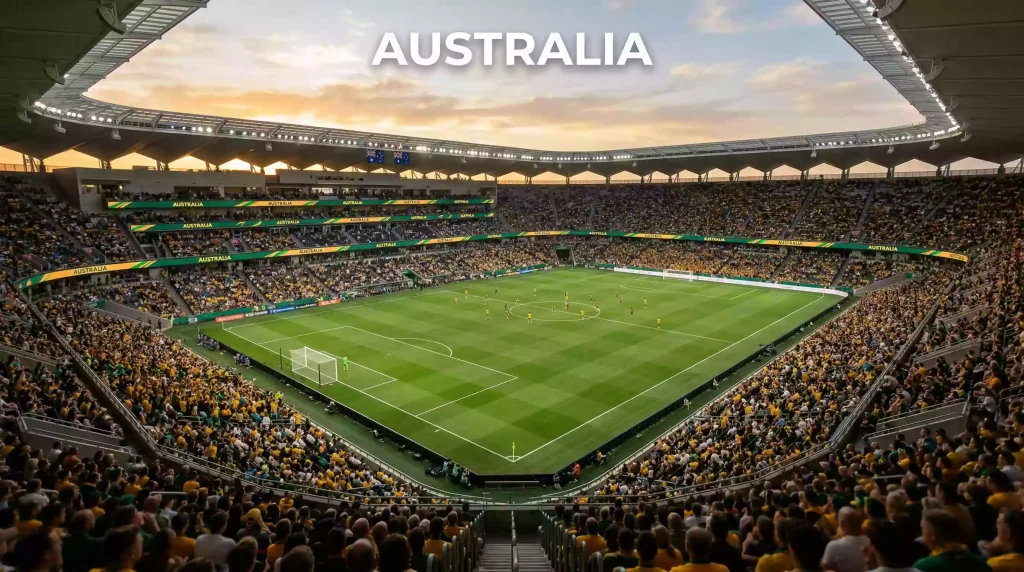 Australian Socceroos national football team preparing for FIFA World Cup 2026 campaign in North America