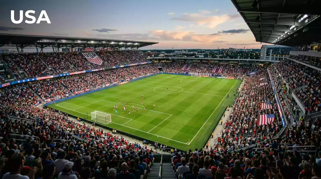USA national football team USMNT preparing for FIFA World Cup 2026 as hosts