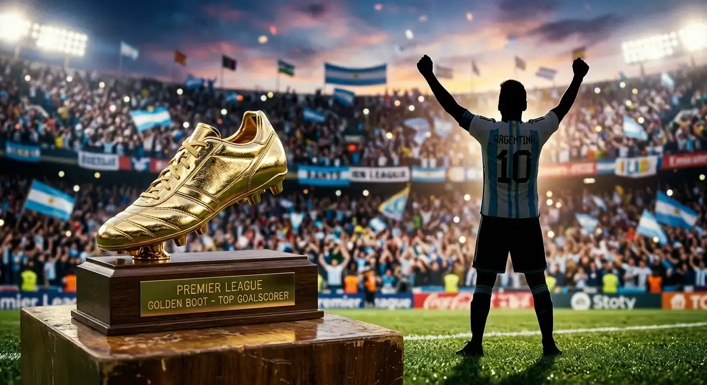 Golden Boot race update with Messi at the top of the leaderboard